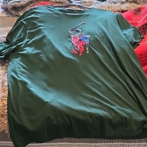 Ralph Lauren Green Short Sleeve Tee
